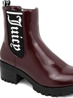 Juicy Couture Women's Boots One Up Lace Up Hiker 6